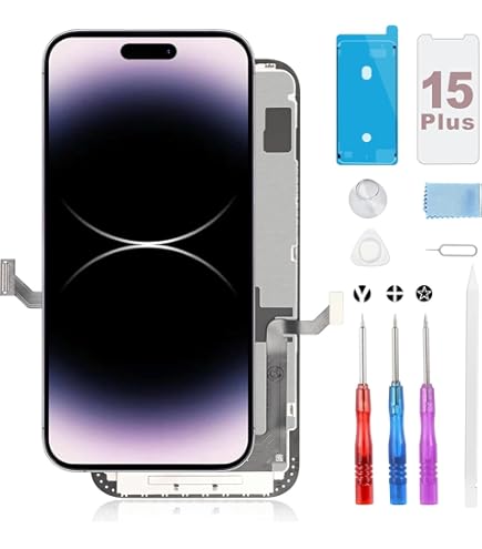 Amazon.co.jp: 液晶パネル For iPhone 15 Plus Incell 画面交換修理用